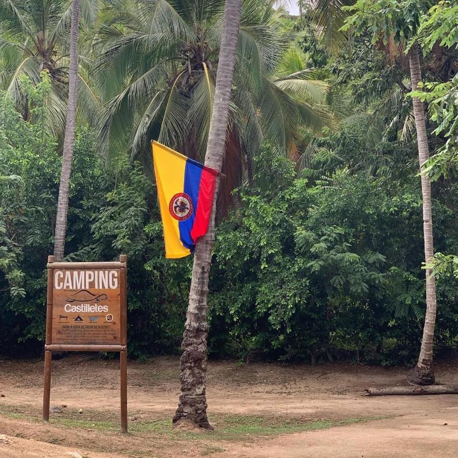 Camping Castilletes Parque Tayrona Bed and Breakfast El Zaino Esterno foto
